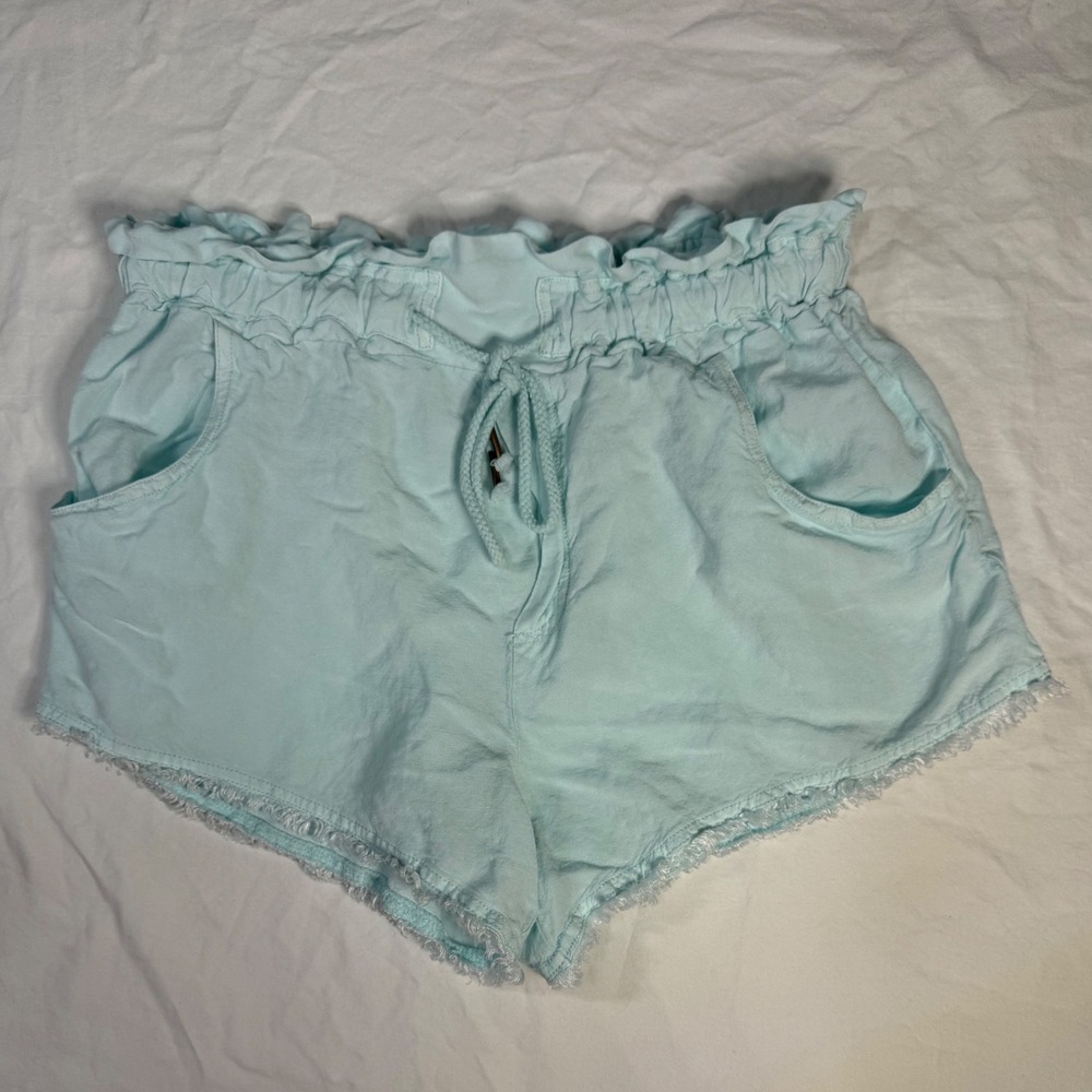 Women's Young Fabulous & Broke Light Blue Shorts